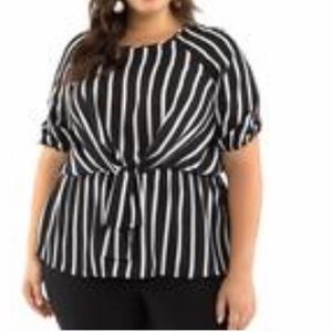 Plus size cute blouse